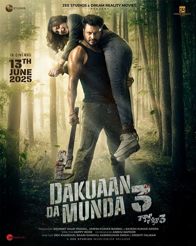Dakuaan Da Munda 3 (2025) Punjabi ORG HDRip 480p 500MB 720p 1GB ESubs