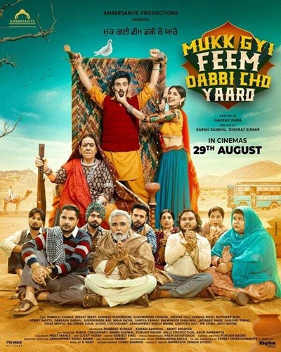 Mukk Gyi Feem Dabbi Cho Yaaro 2025 Punjabi HDRip 480p 500MB 720p 1.3GB ESubs
